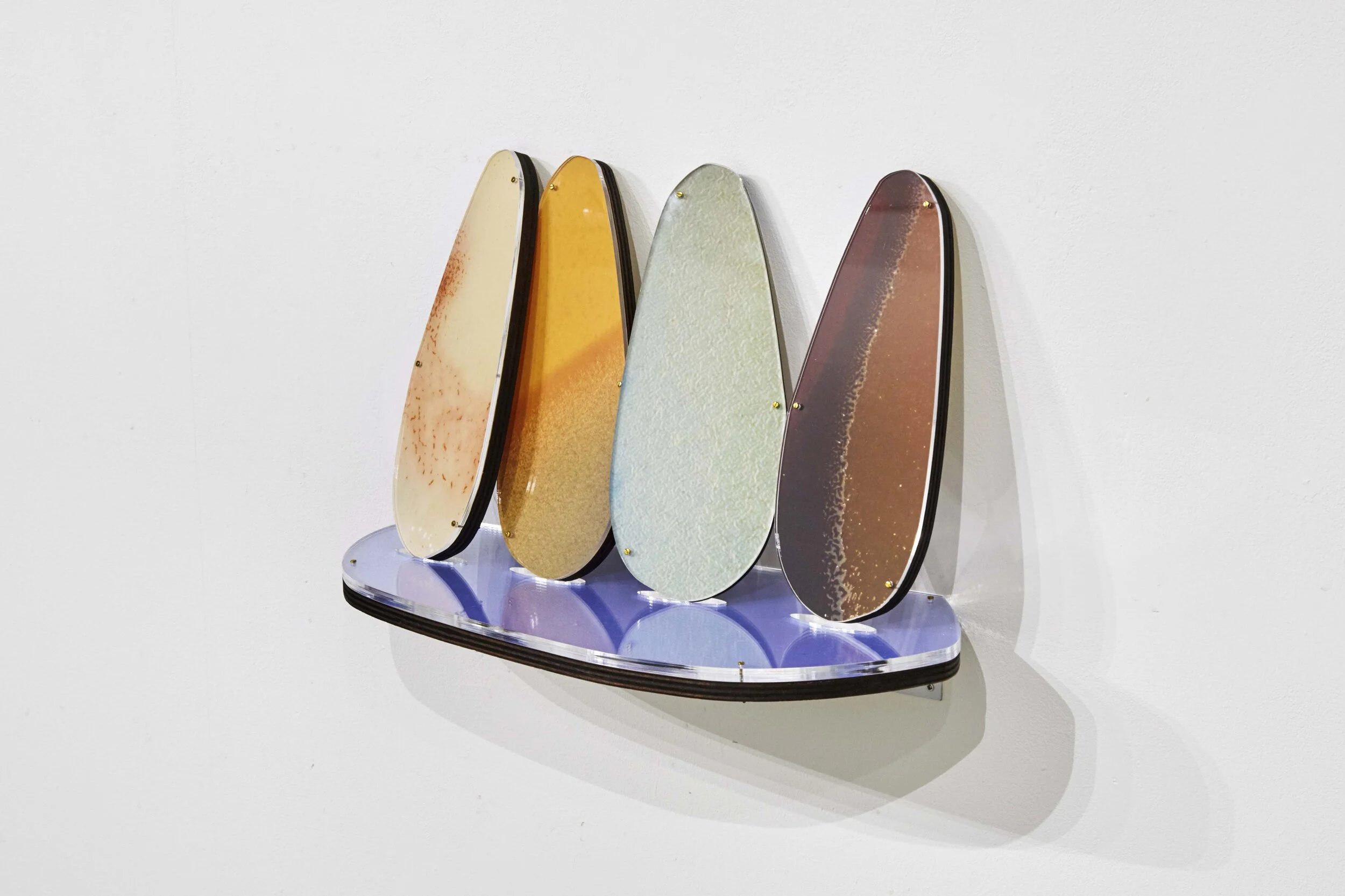 Sara Naim, 'Reaction #17', Plexiglass, C-type digital print, Plexiglass and wood, 36 x 58.5cm (26cm depth of shelf).