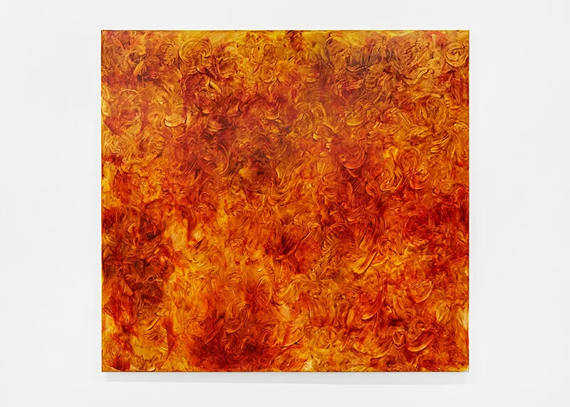 Teresita Dennis, Exstanting, 2019, Acrylic and oil on cotton, 135 x 145cm