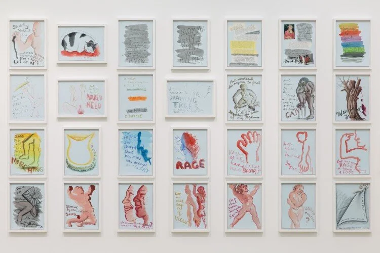 Judy Chicago installation view, BALTIC Centre for Contemporary Art 2019.   Photo: Rob Harris © 2019 BALTIC