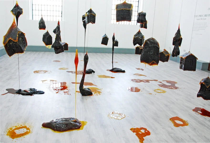 Karen McLean, The Precariat, 2017, installation view, Lewisham Arthouse, London