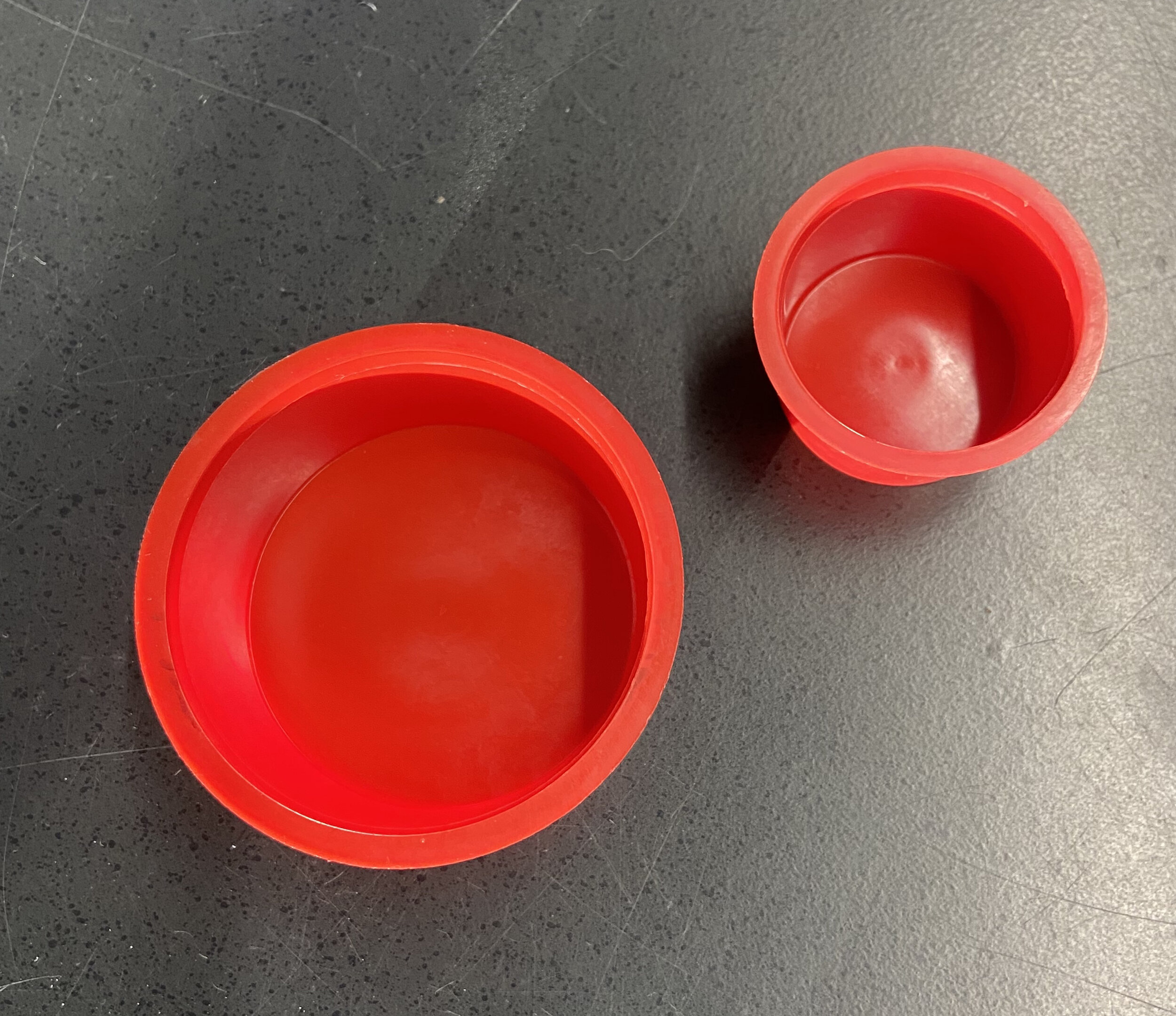 Cap Pair for 1.25" sifter