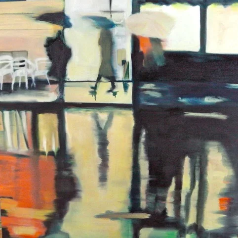 Luang Prabang Oil on Canvas 120 x 120 - SOLD