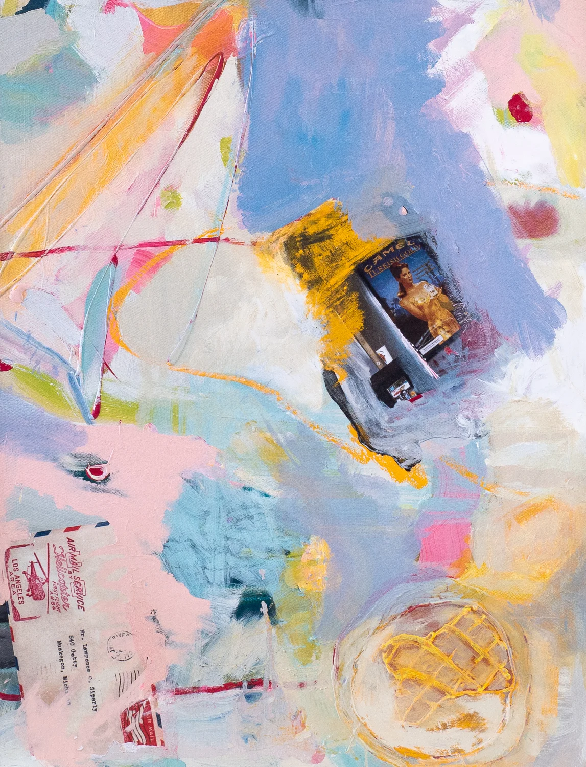 Mr Siperly Mixed media on canvas (Framed) 80cm x 60cm
