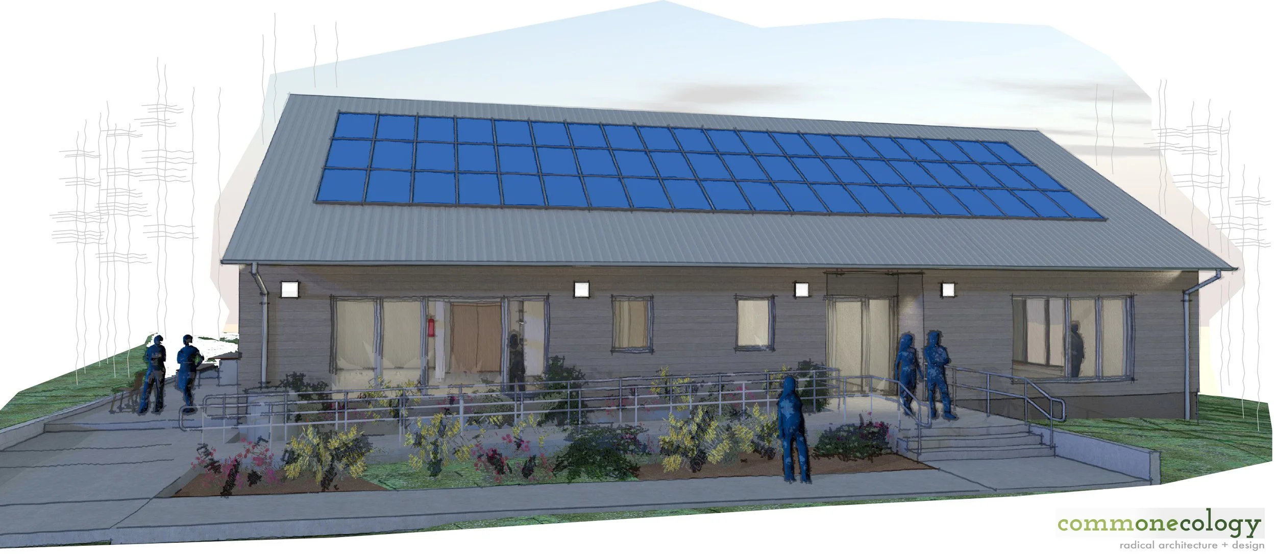 double edge theatre passive house