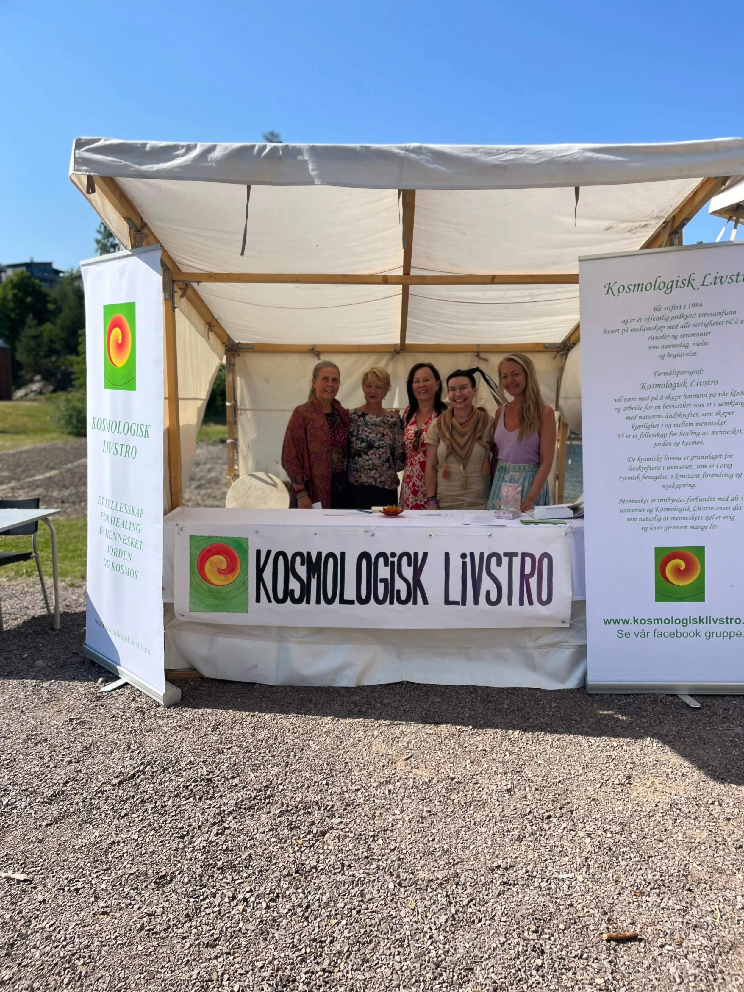 Stand på Sarahkkas Samisk Urfolksfestival 16 - 18. juni 2023