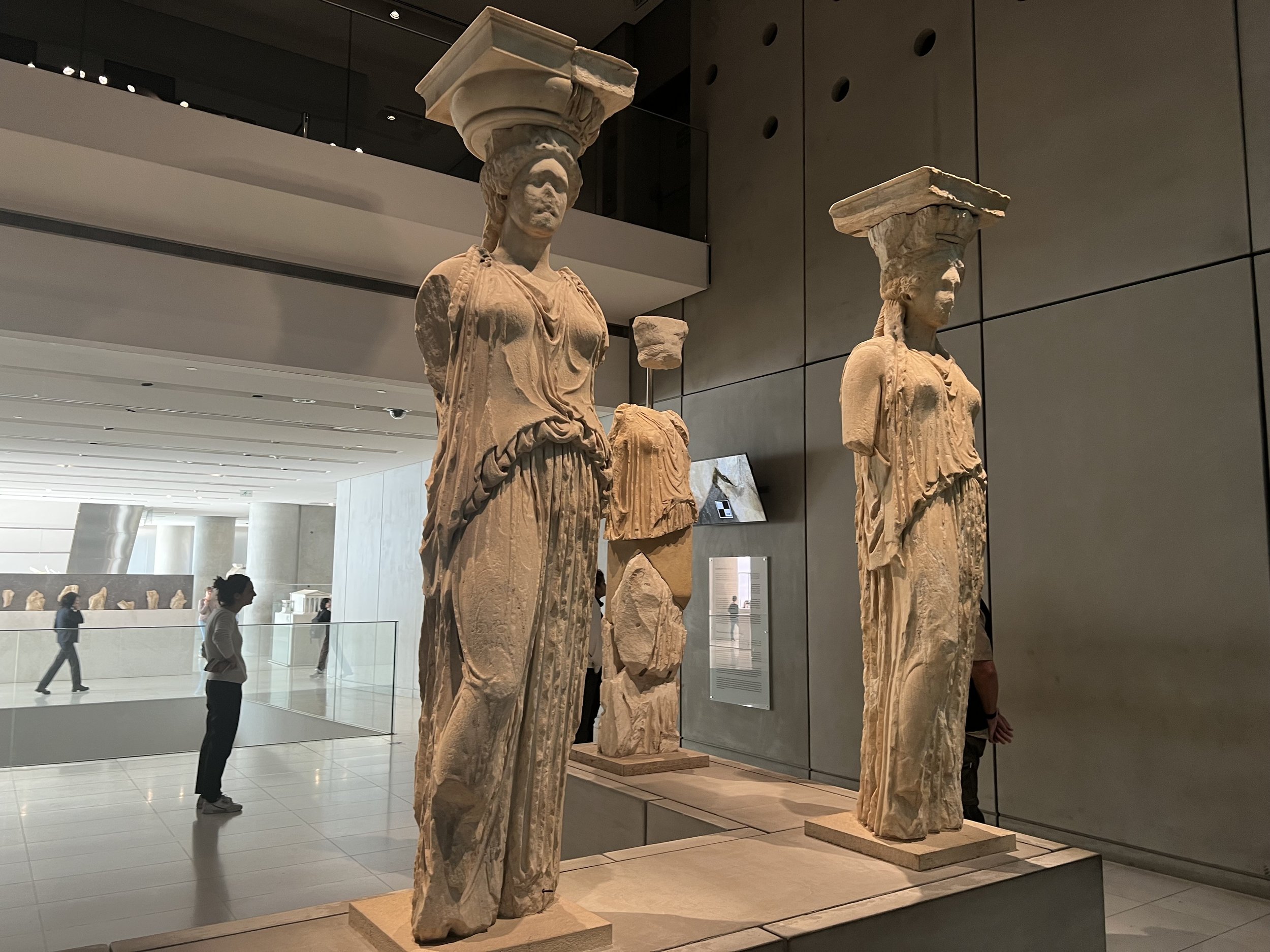 Acropolis Museum statues