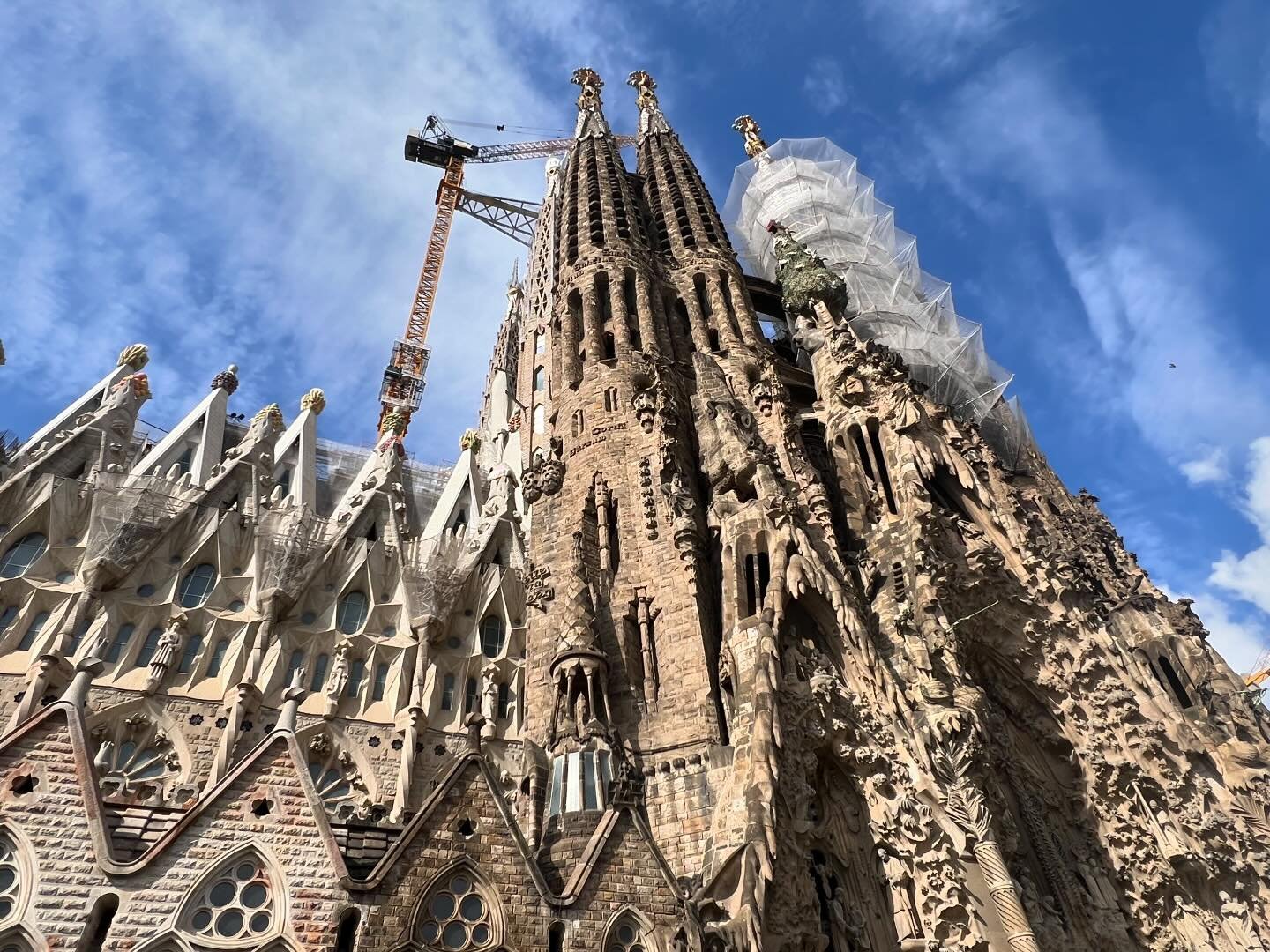 Day 5 Barcelona - Sagrada Familia. Pictures just don&rsquo;t do it justice.