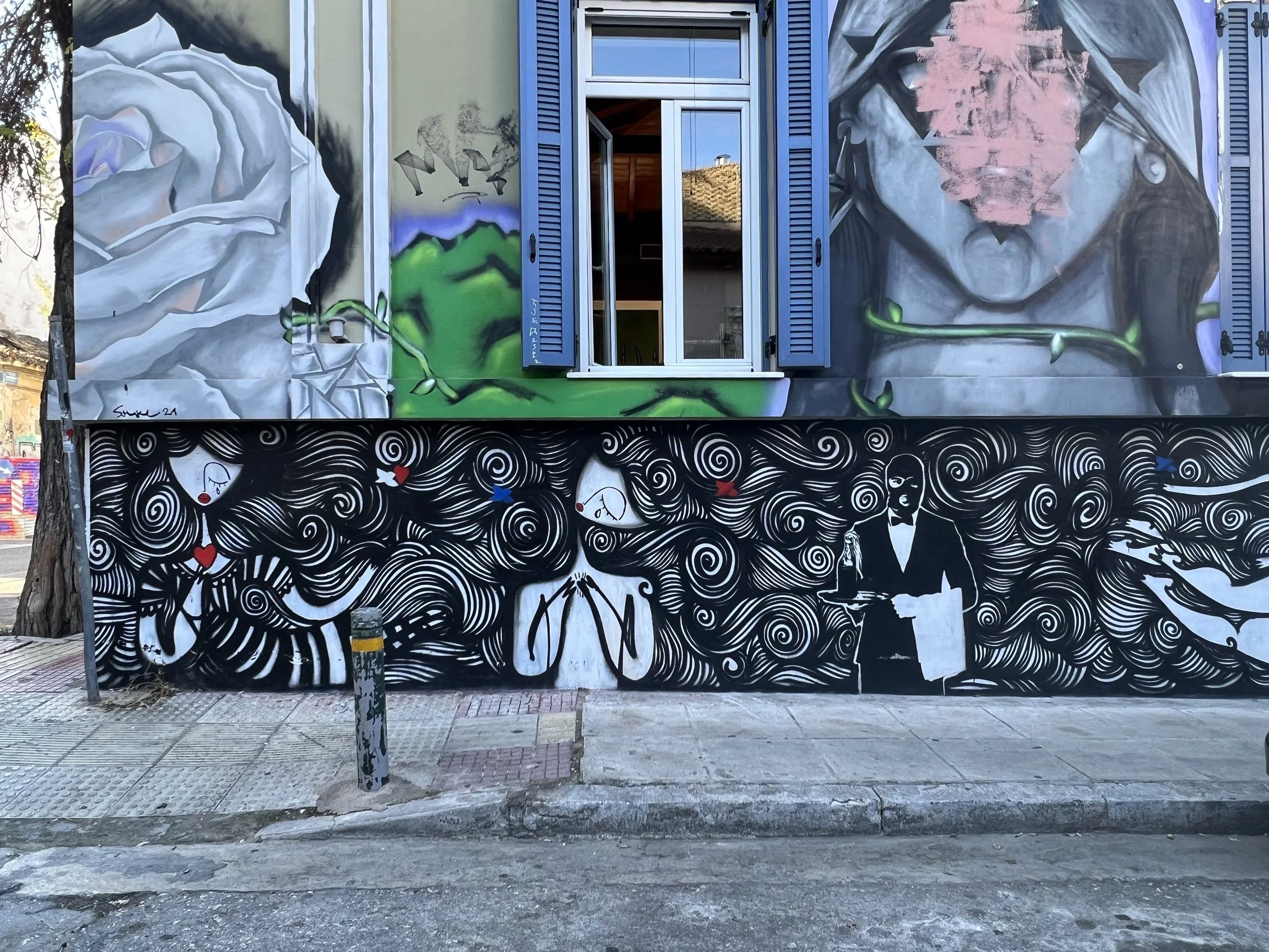 Best Street Art Athens Greece Cool Graffiti Art, Murals, and More — Sick Girl Travels