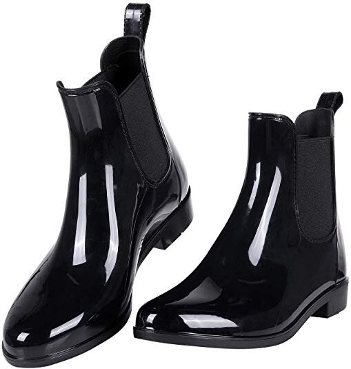 Black Rain Boots (Copy)