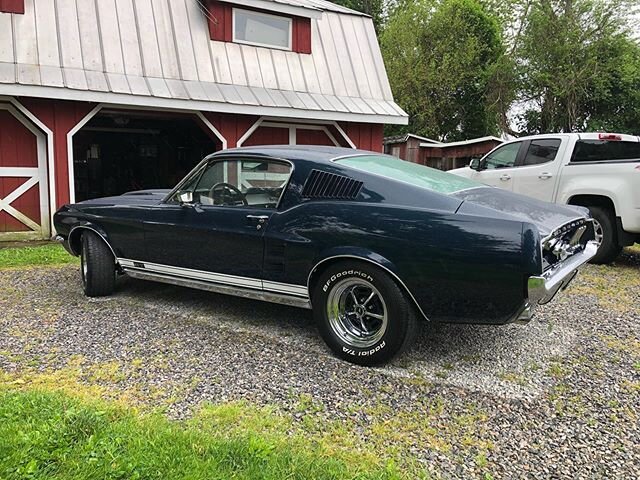 The owner of this beauty has had it since he was 17!  What a great car! #mustang #classic #oldglorydetailing