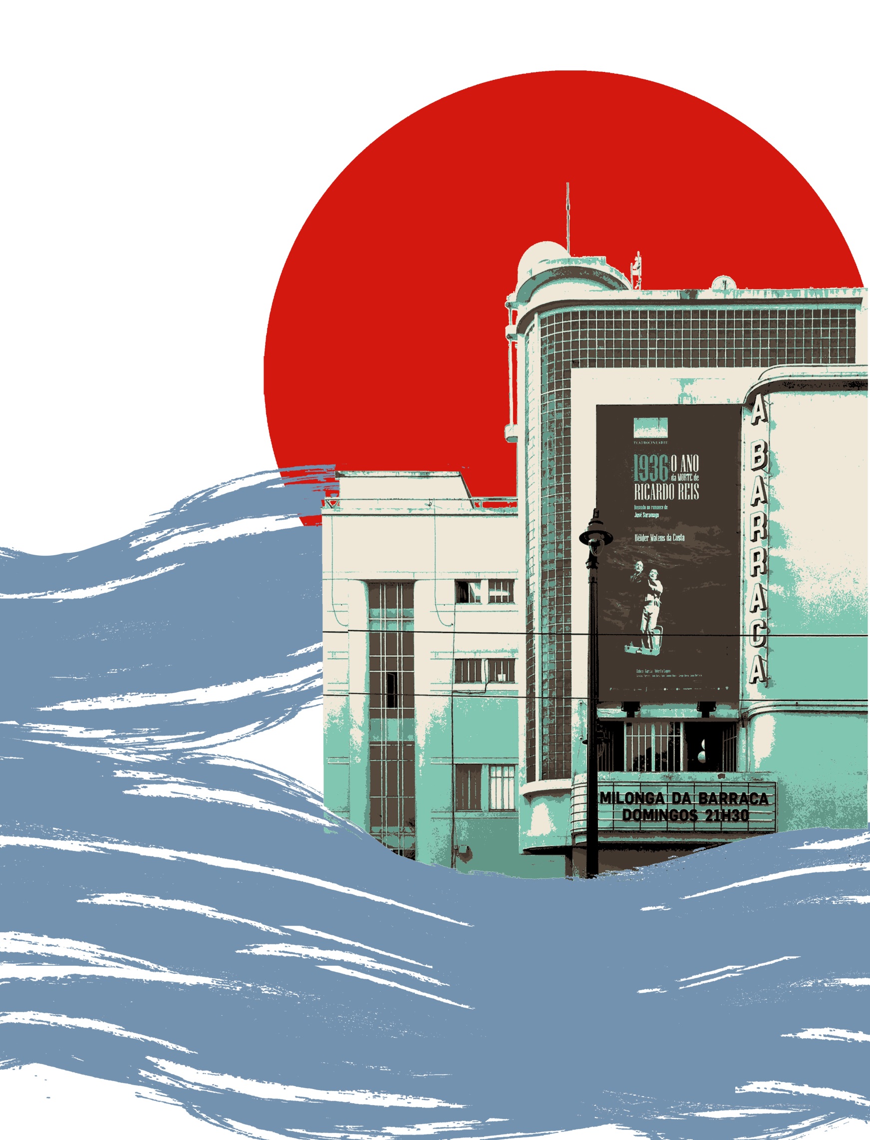 Nine Thirty 60x70cm 1/20 Screenprint