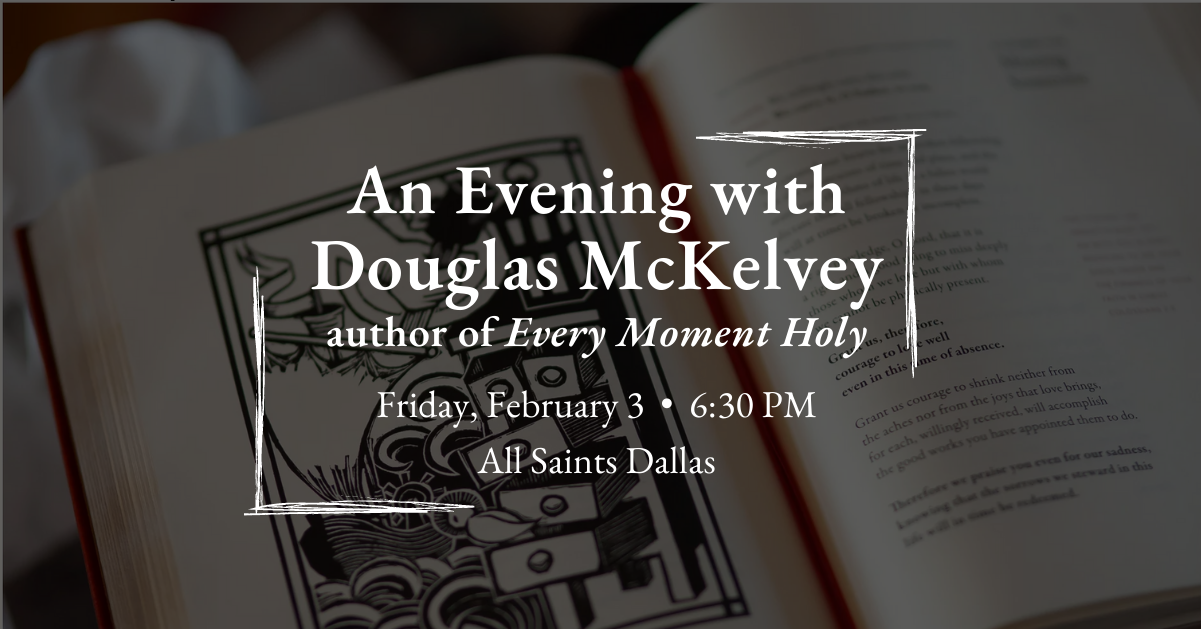 An Evening with Douglas McKelvey — Art House Dallas
