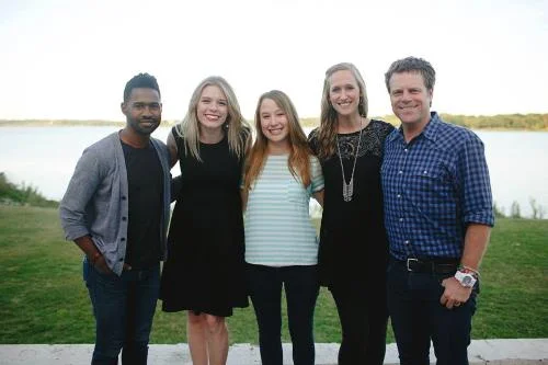 Art House staff with the musicians that played for the party: Kirk Thurmond, Kelsey Lewis, and Cary Pierce