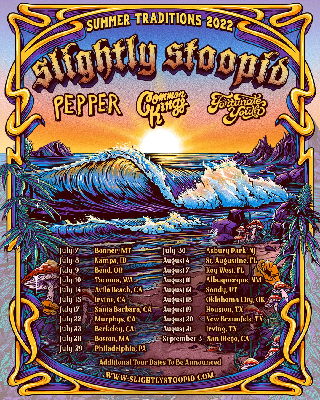 Summer Traditions 2022 Tour — Slightly Stoopid