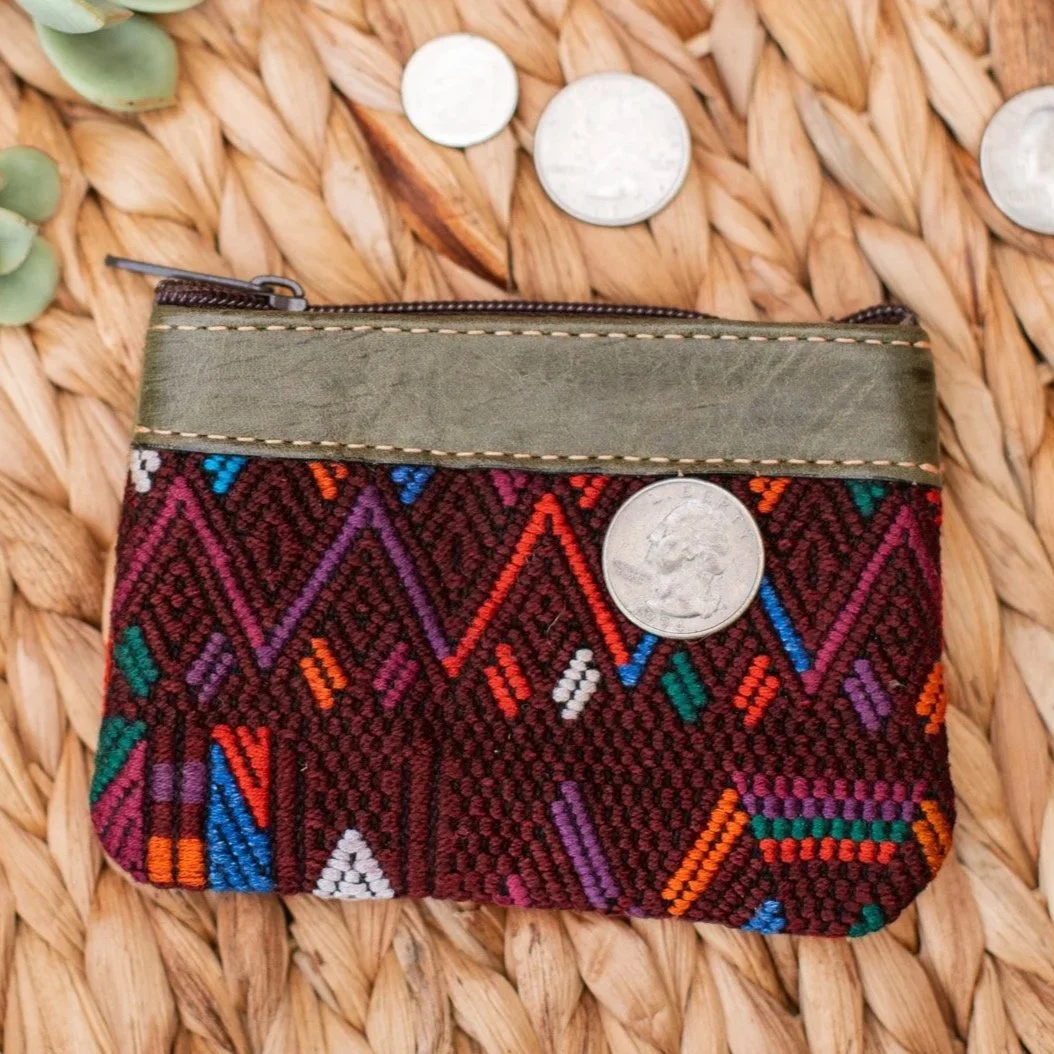 Guatemalan Huipil Wallet - No. 108
