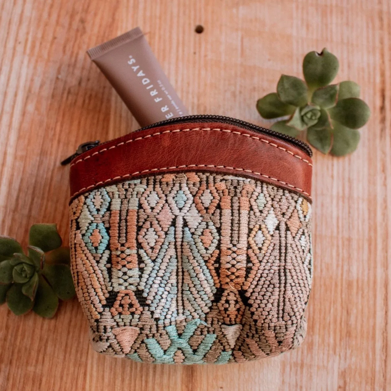 Guatemalan Huipil Card Pouch - No. 201