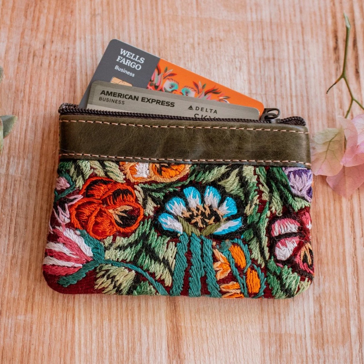 Guatemalan Huipil Wallet - No. 201