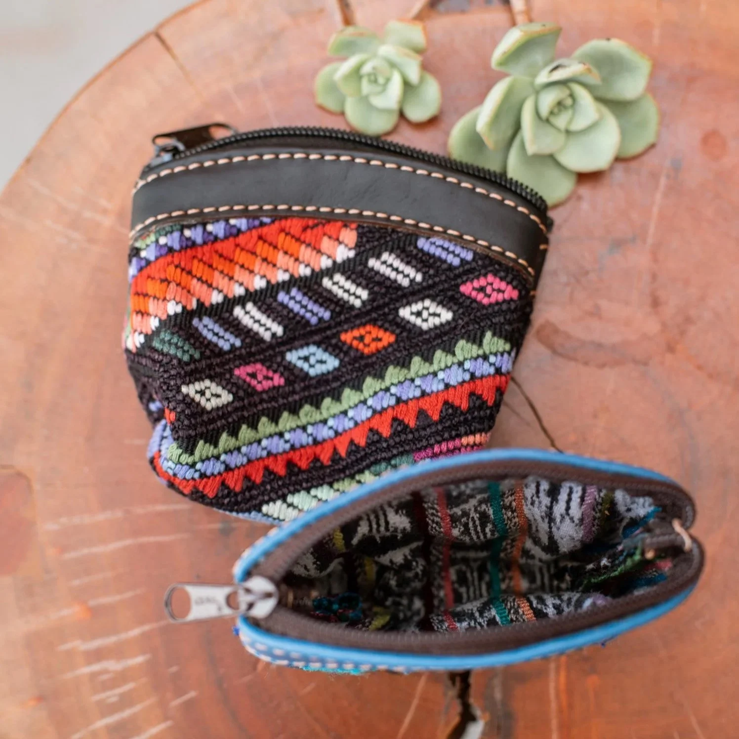 Guatemalan Huipil Card Pouch - No. 101