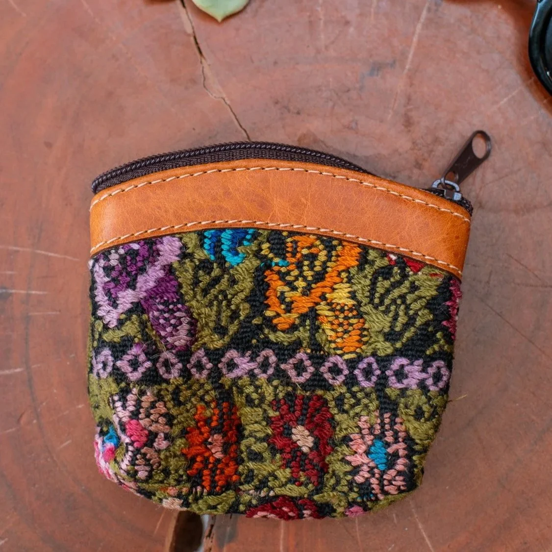 Guatemalan Huipil Card Pouch - No. 106