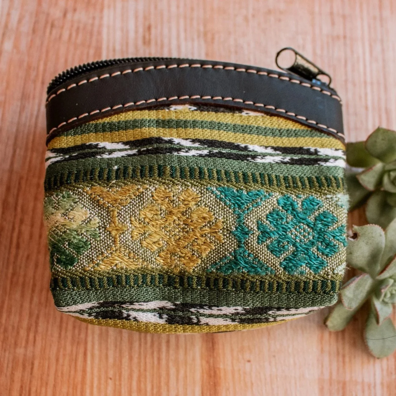 Guatemalan Huipil Card Pouch - No. 203