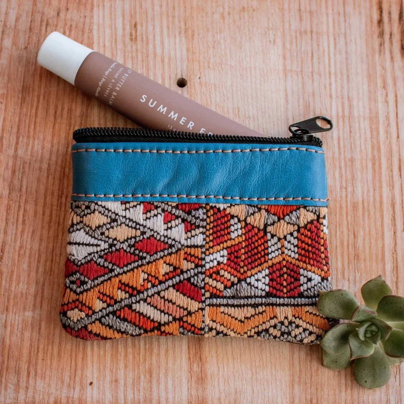 Guatemalan Huipil Wallet - No. 202