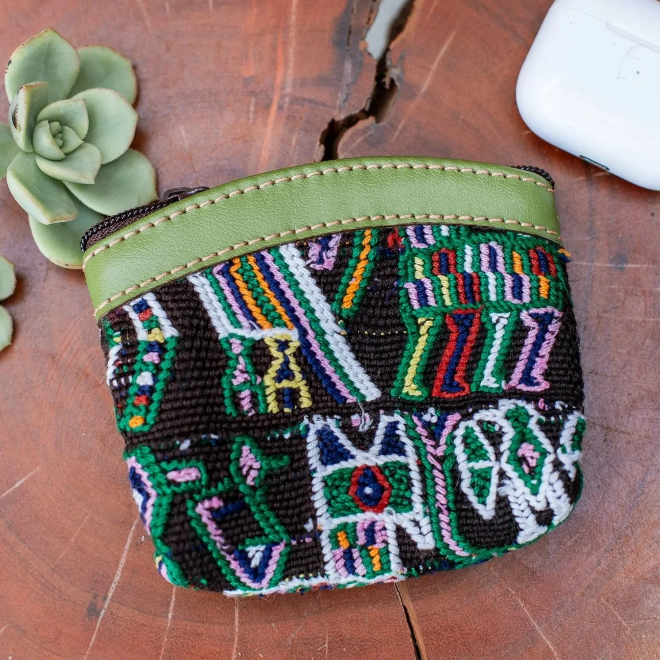 Guatemalan Huipil Card Pouch - No. 109