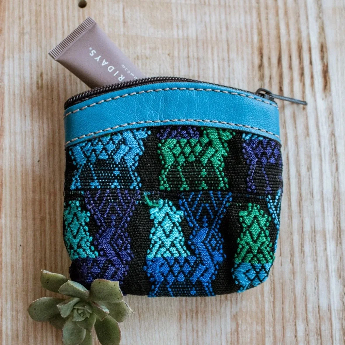 Guatemalan Huipil Card Pouch - No. 207