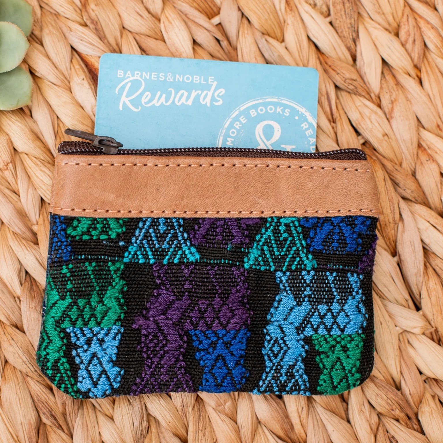 Guatemalan Huipil Wallet - No. 106