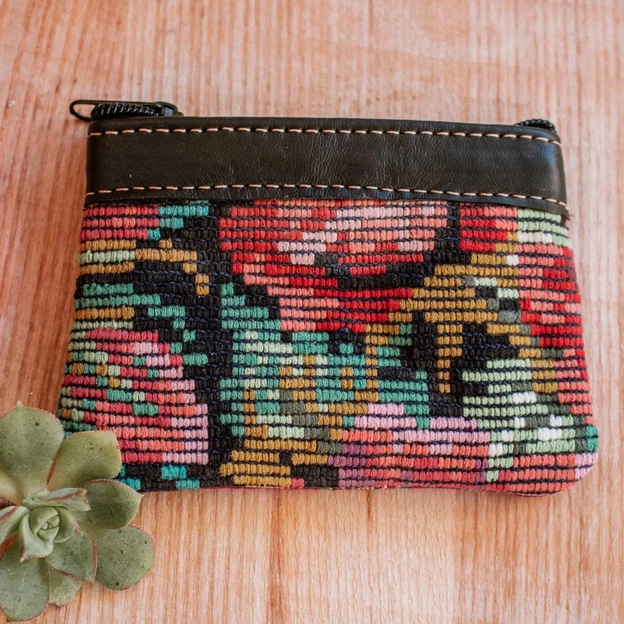 Guatemalan Huipil Wallet - No. 204