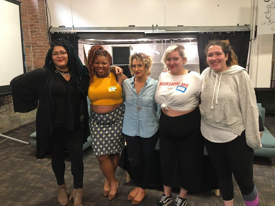 (from left to right) Kristina, Latoya, Melissa, Laura, and Sabrina.