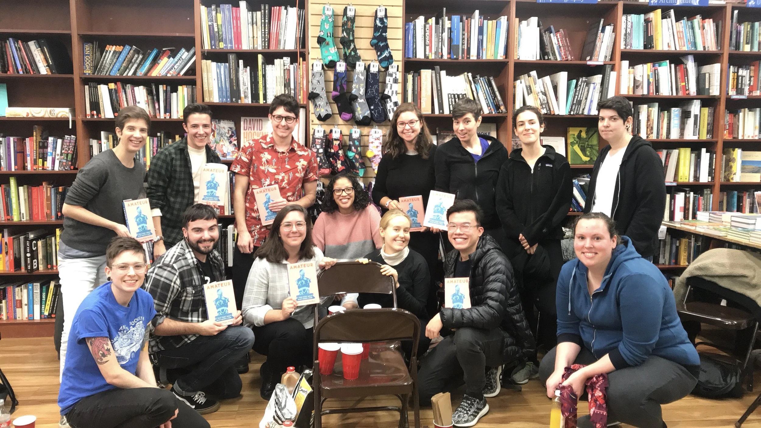 In October, we teamed up with the Trans Boxing Collective to discuss Amateur , by Thomas Page McBee.