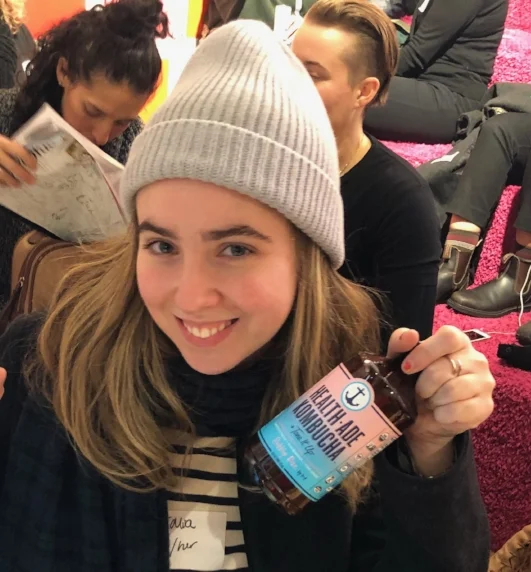 Thank you to Health-Ade for donating this festive rosé flavored Kombucha! Are you a brand interested in donating to Body Politic events? More info here !