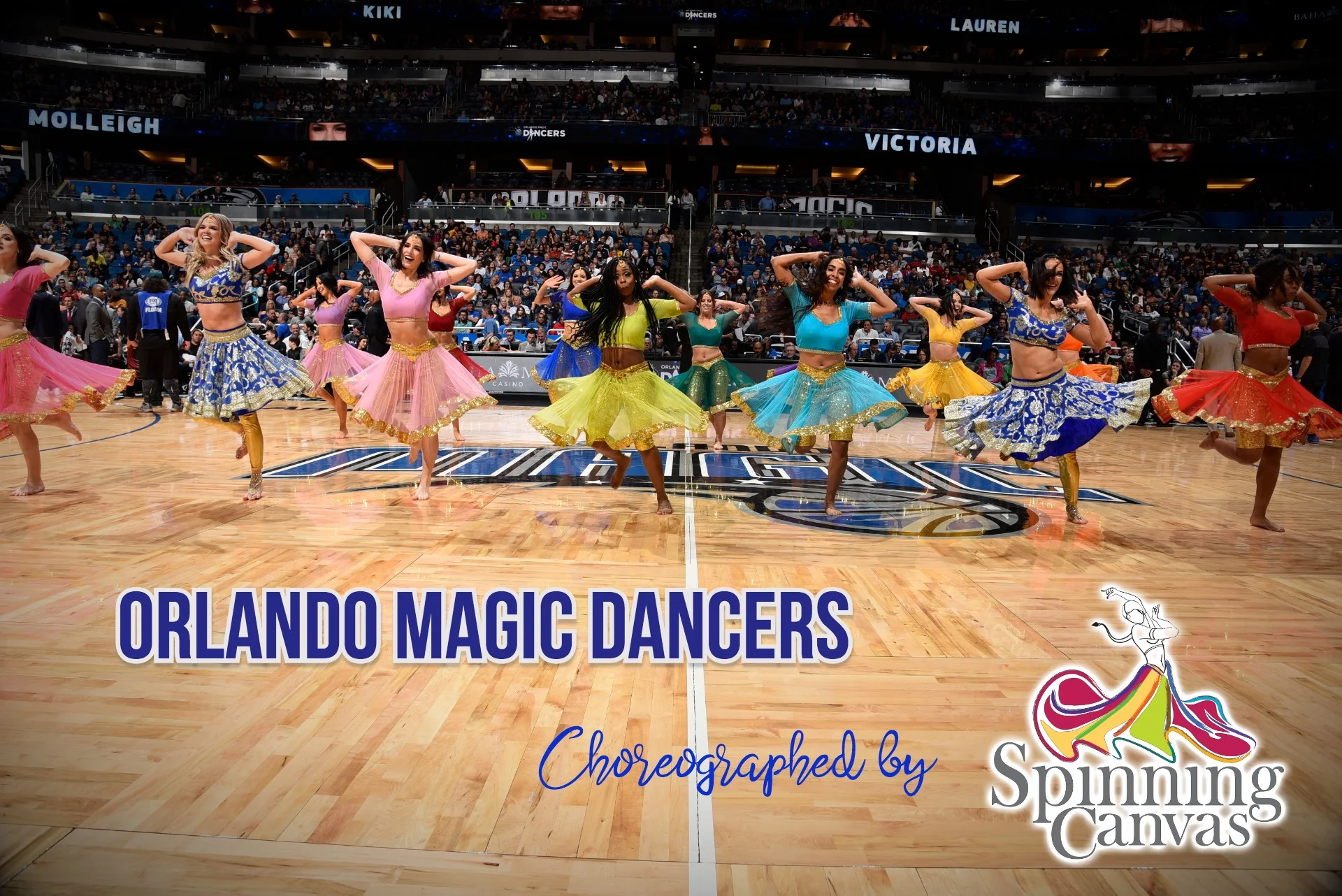NBA Orlando Magic — Spinning Canvas