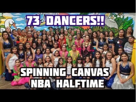 NBA Bollywood Halftime Show - Magic vs. Heat | Rajvaadi Odhni x Muqabla x Ghunghroo x More!