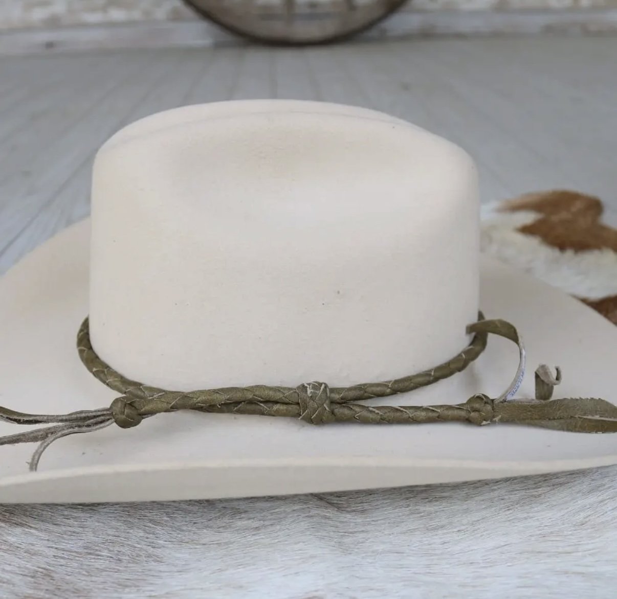 Olive Hat Band