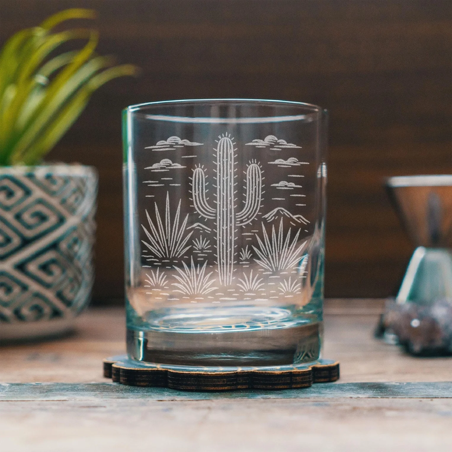 Saguaro Cactus Glasses