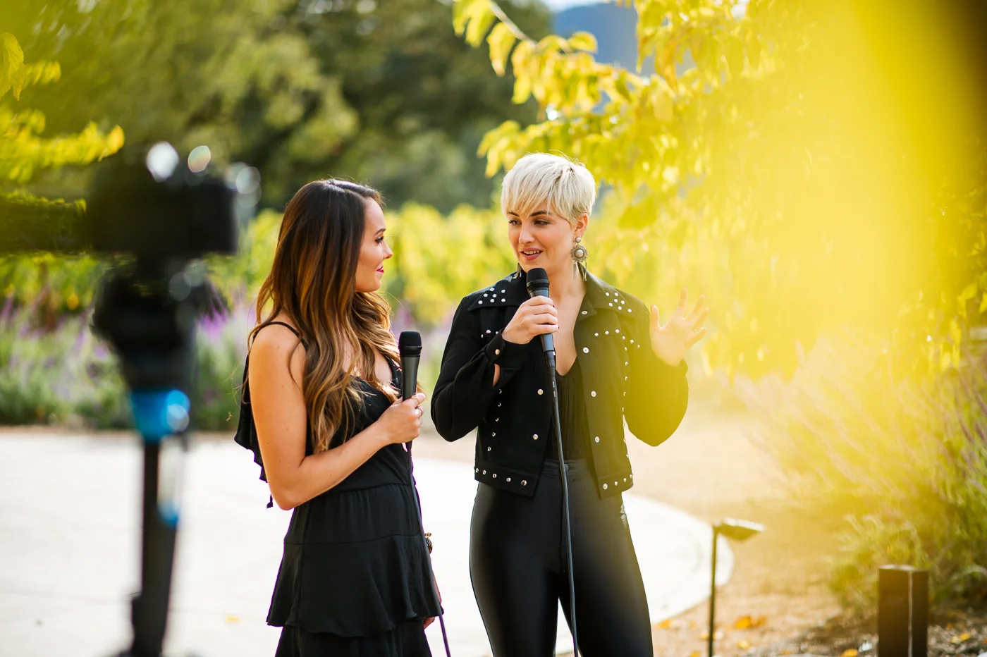 Alex McCormick interviewing Maggie Rose