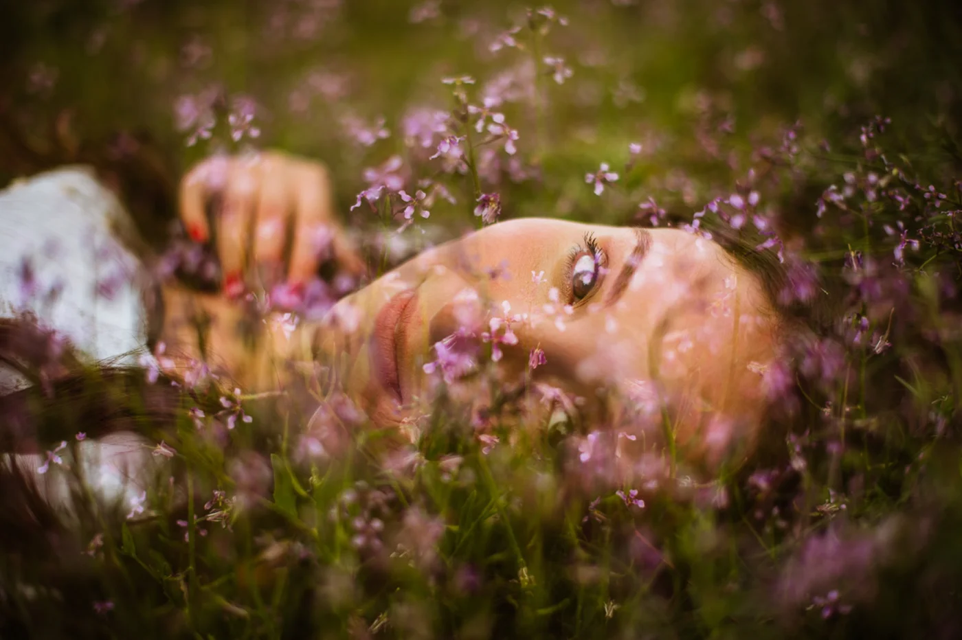 PHOCOBestof2018PhotographFortCollins-13DoubleExposurePortraitPurpleFlowersNicoleClark.jpg