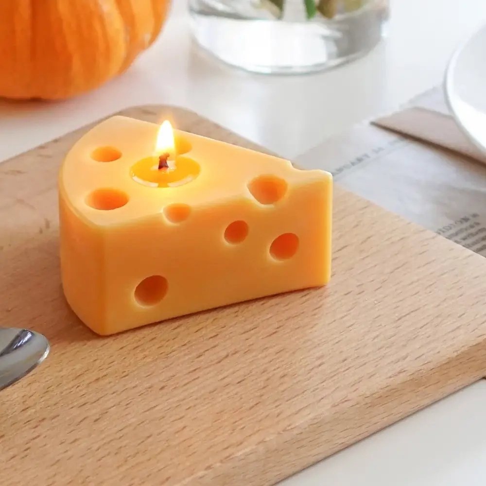 We are down to the last cheese wedge candle! Should we order more? 
I mean&hellip; this IS Wisconsin. 😅

 #dunegiftandhome #duneinterior #momandpopshop #midwestboutique #homedecorideas #hometrends #homegoods #giftshop #MadisonWI #StoughtonWI #bohoho