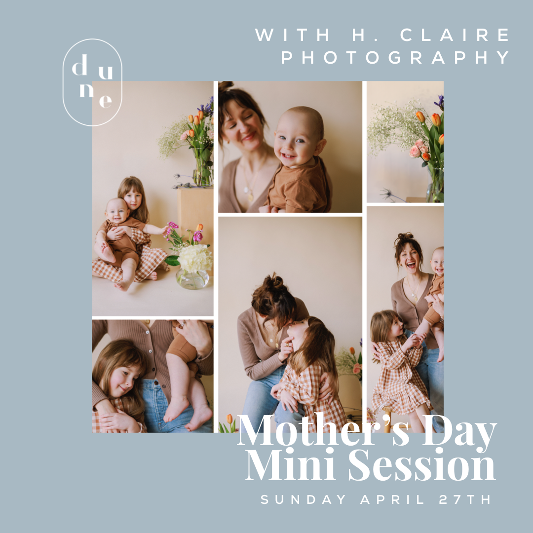 Mother's Day Mini Sessions | with H. Claire Photography 