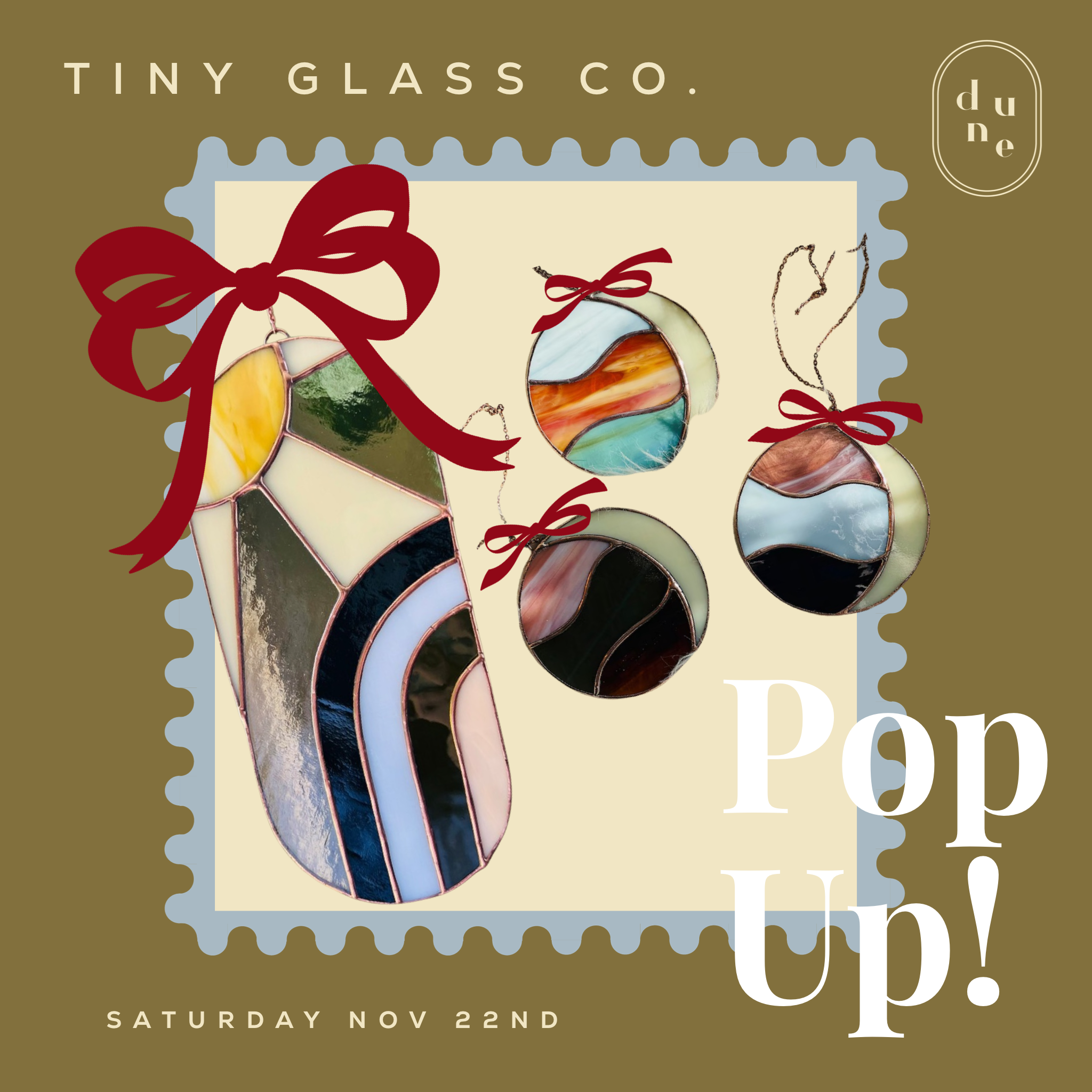 POP UP - Tiny Glass Co. 