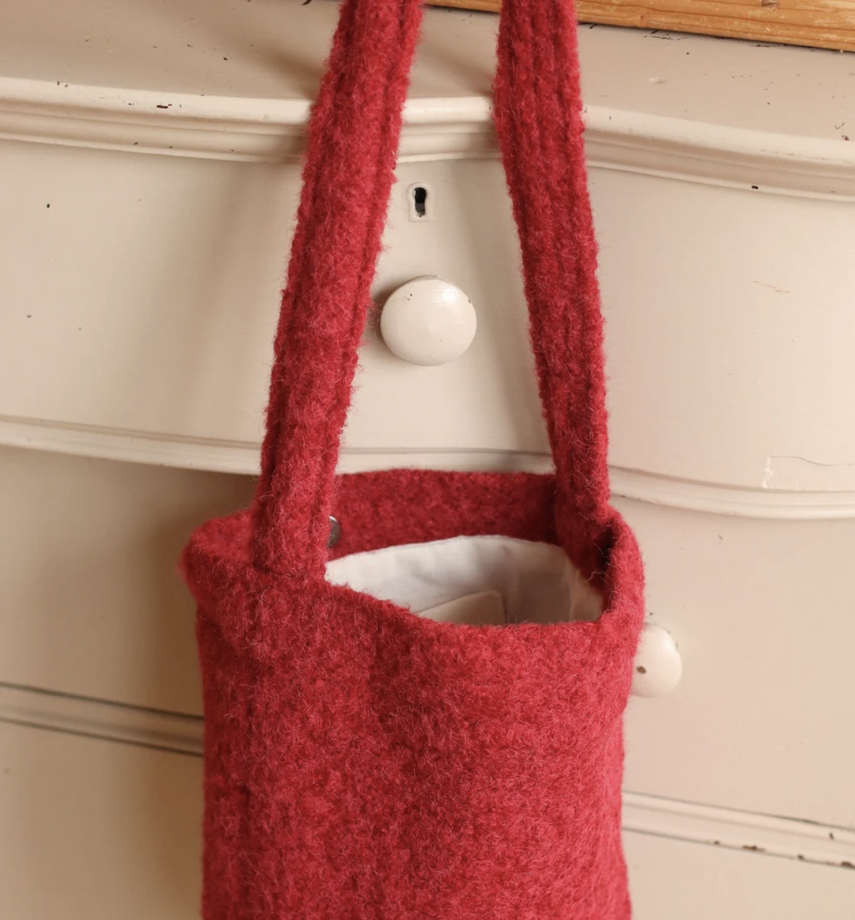 Felted Bucket Bag $26