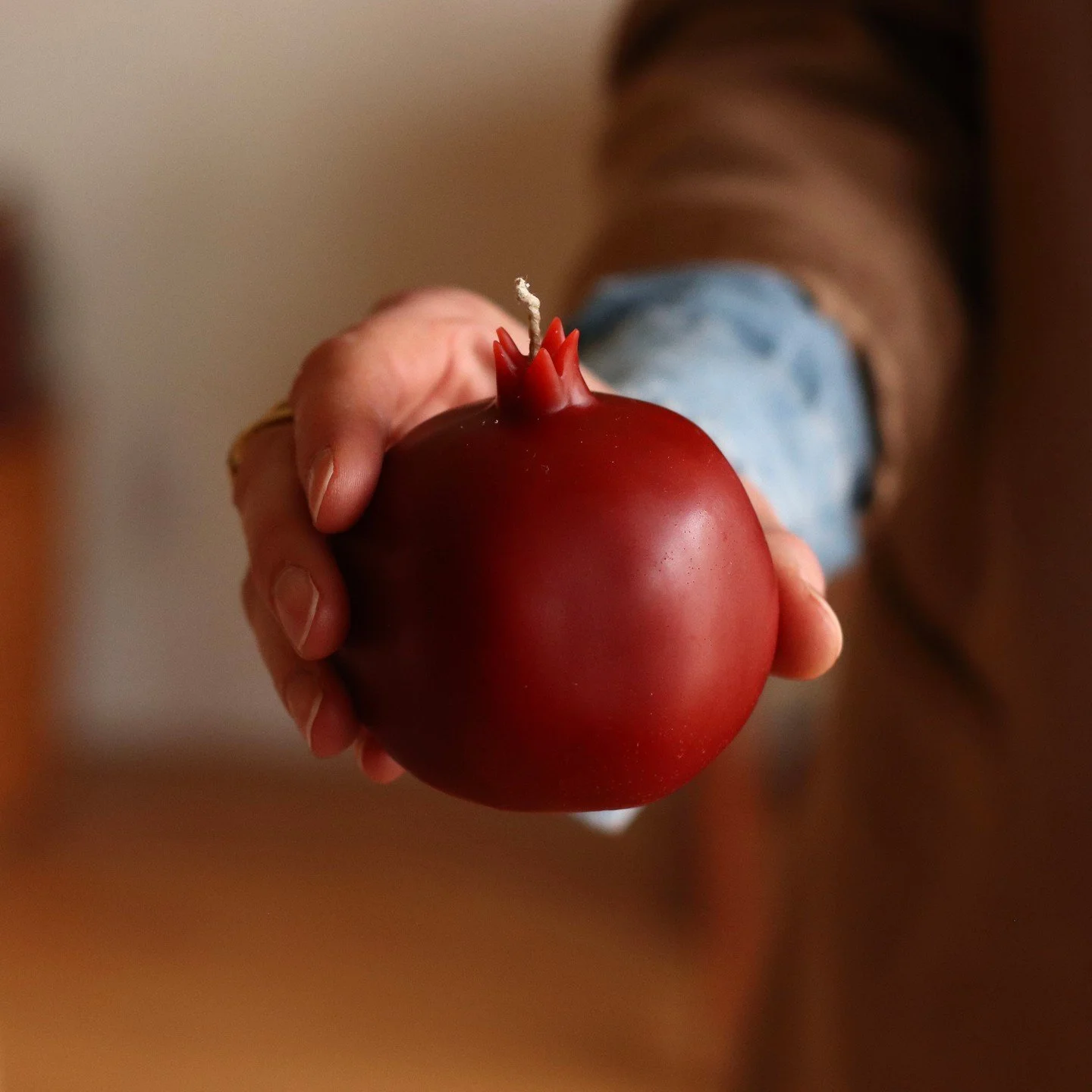 Need a candle in the shape of a pomegranate? Of course you do!!

 #dunegiftandhome #duneinterior #momandpopshop #midwestboutique #homedecorideas #hometrends #homegoods #giftshop #MadisonWI #StoughtonWI #bohohome #curatedvintage #giftsforlovedones #ho
