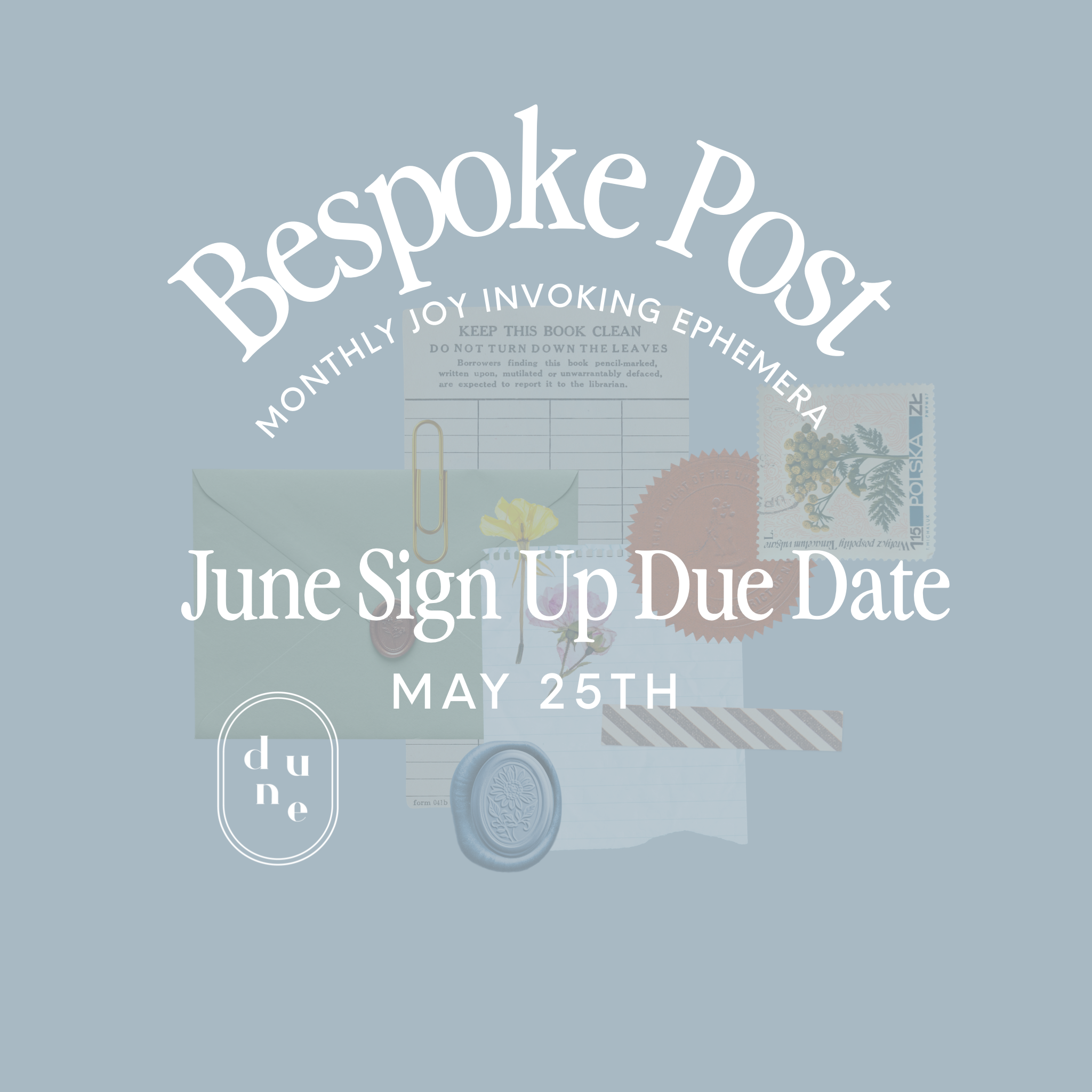 Bespoke Post sign Up Deadline 