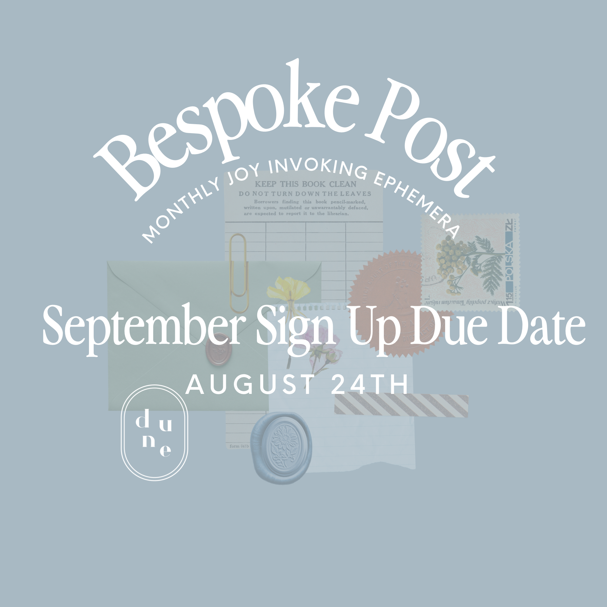 Bespoke Post sign Up Deadline