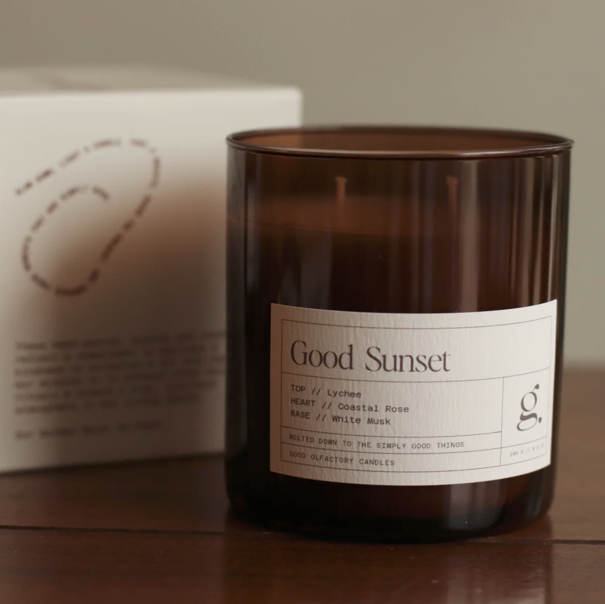 Good Sunset Candle $28
