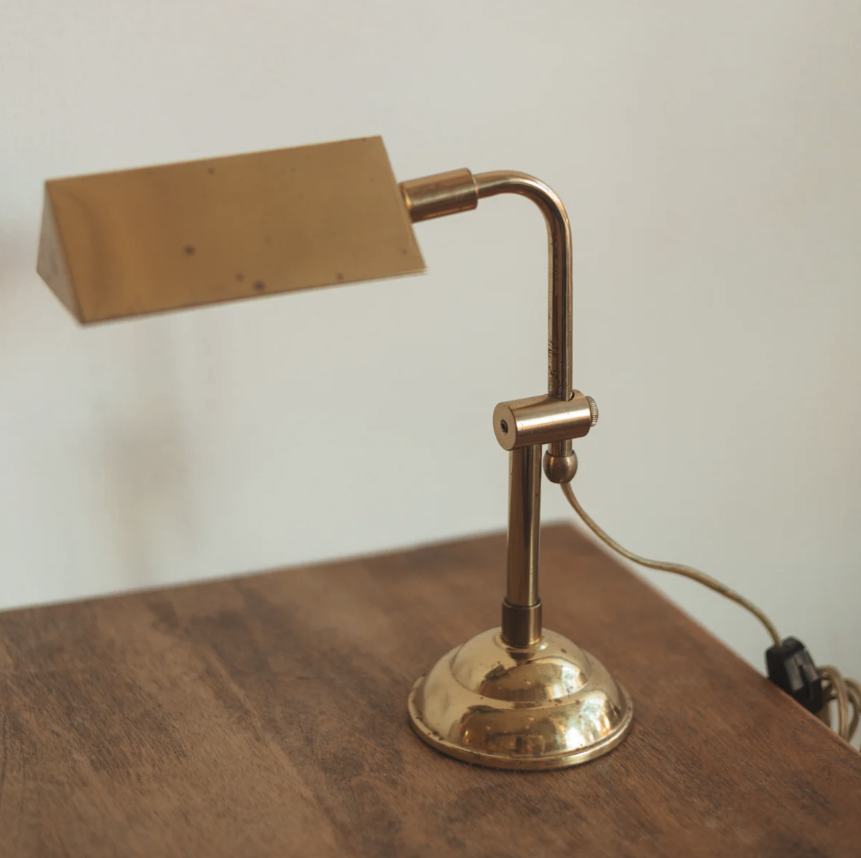 Brass Desk Lamp $48