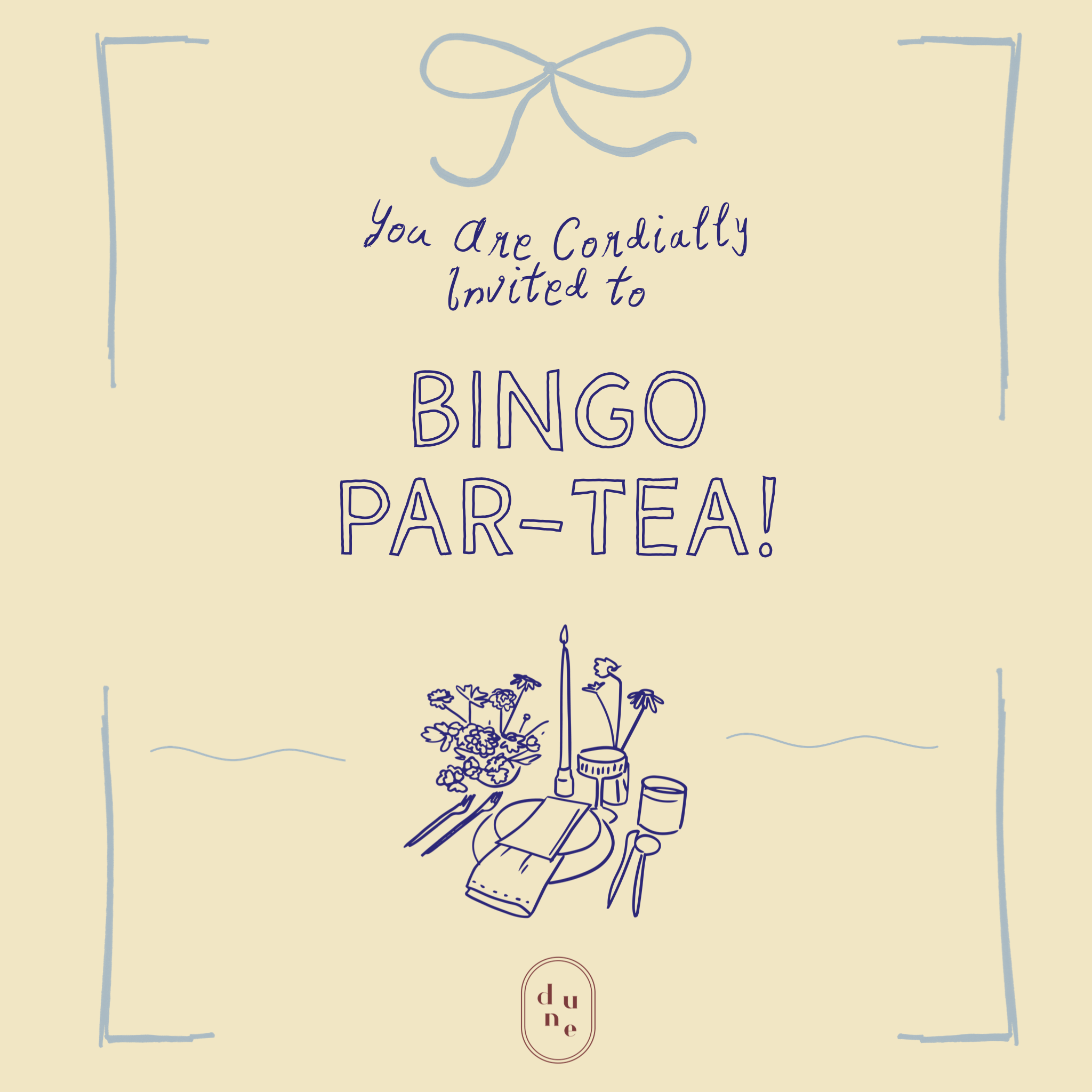 After Hours | BINGO Par-TEA! 