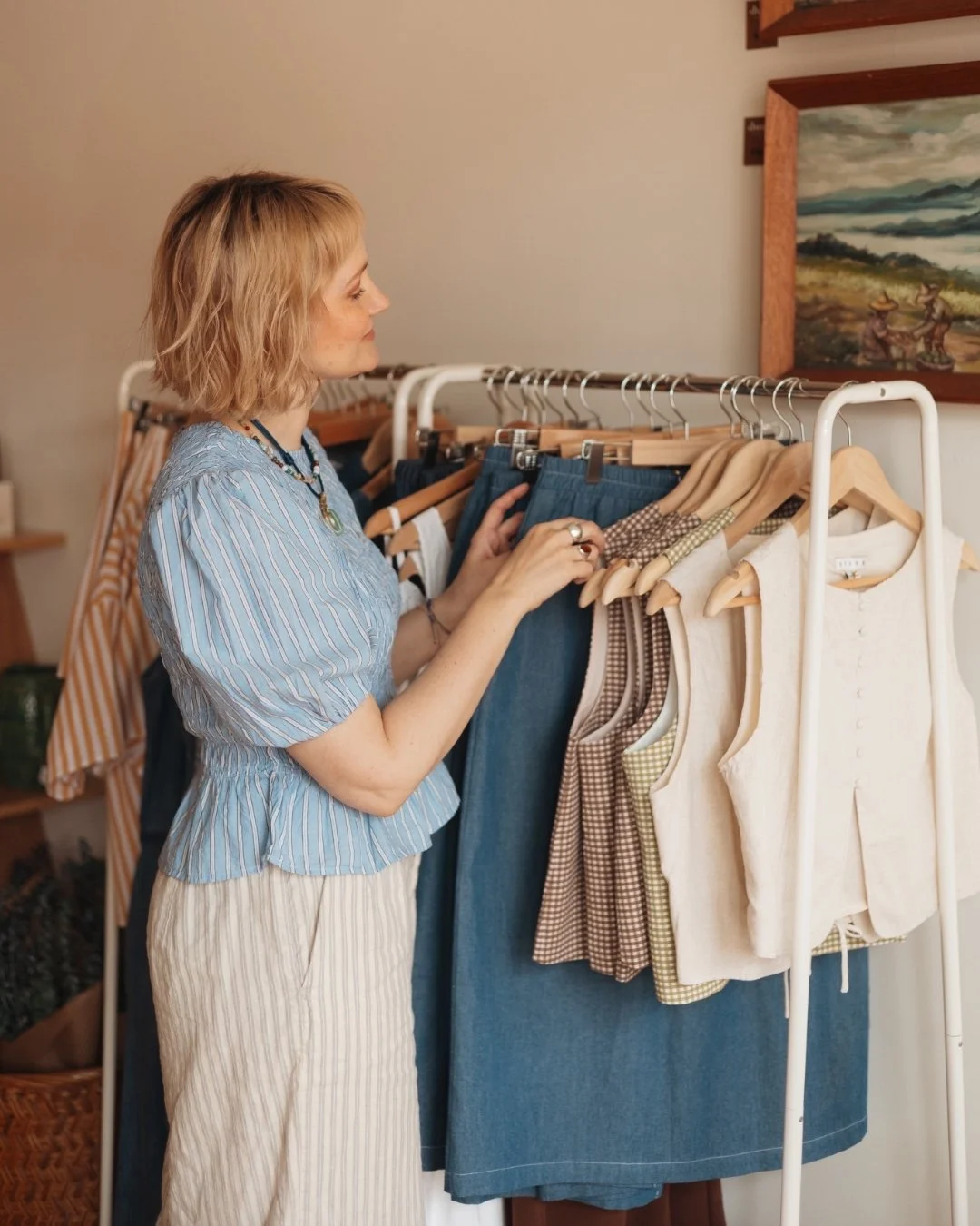 Busy combing through the shop and the back room gathering SALE goodies! 
You coming Friday night 5-8 to out Maxwell Street Day kick off?!

Image via @h_claire_photography 

 #dunegiftandhome #duneinterior #momandpopshop #midwestboutique #homedecoride