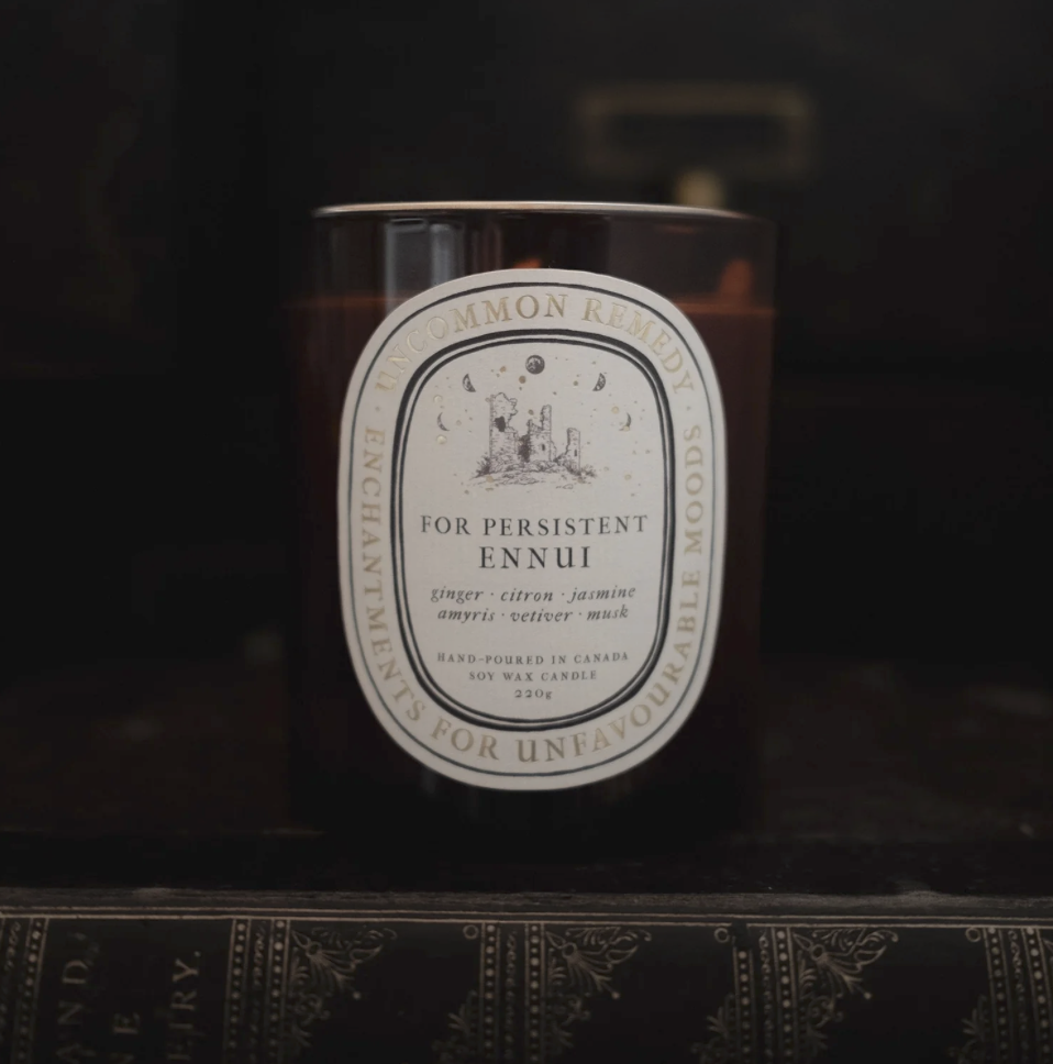 Ennui Soy Candle $30